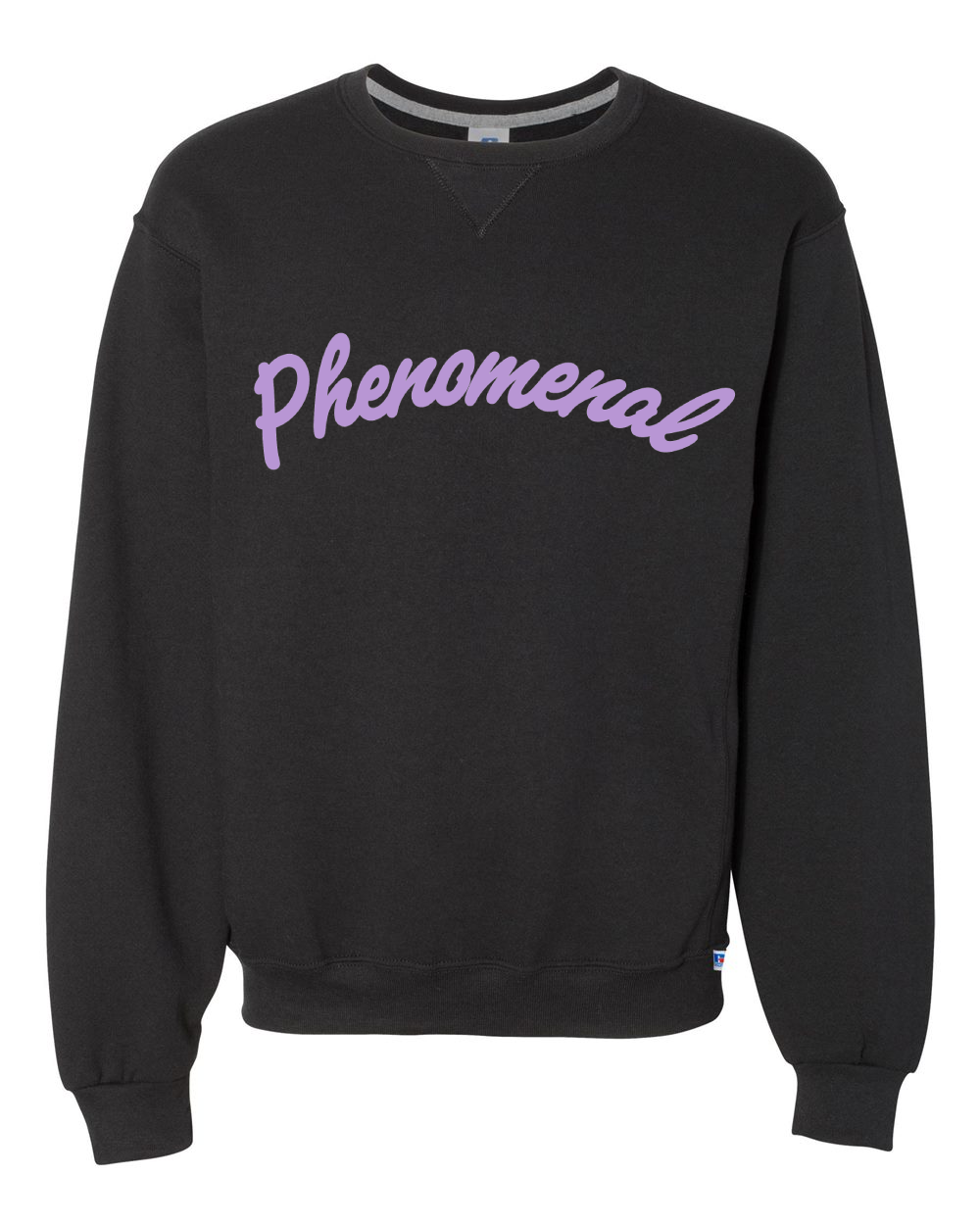Phenomenal x Russell Athletic Midweight Crewneck Sweatshirt (Black/Purple)