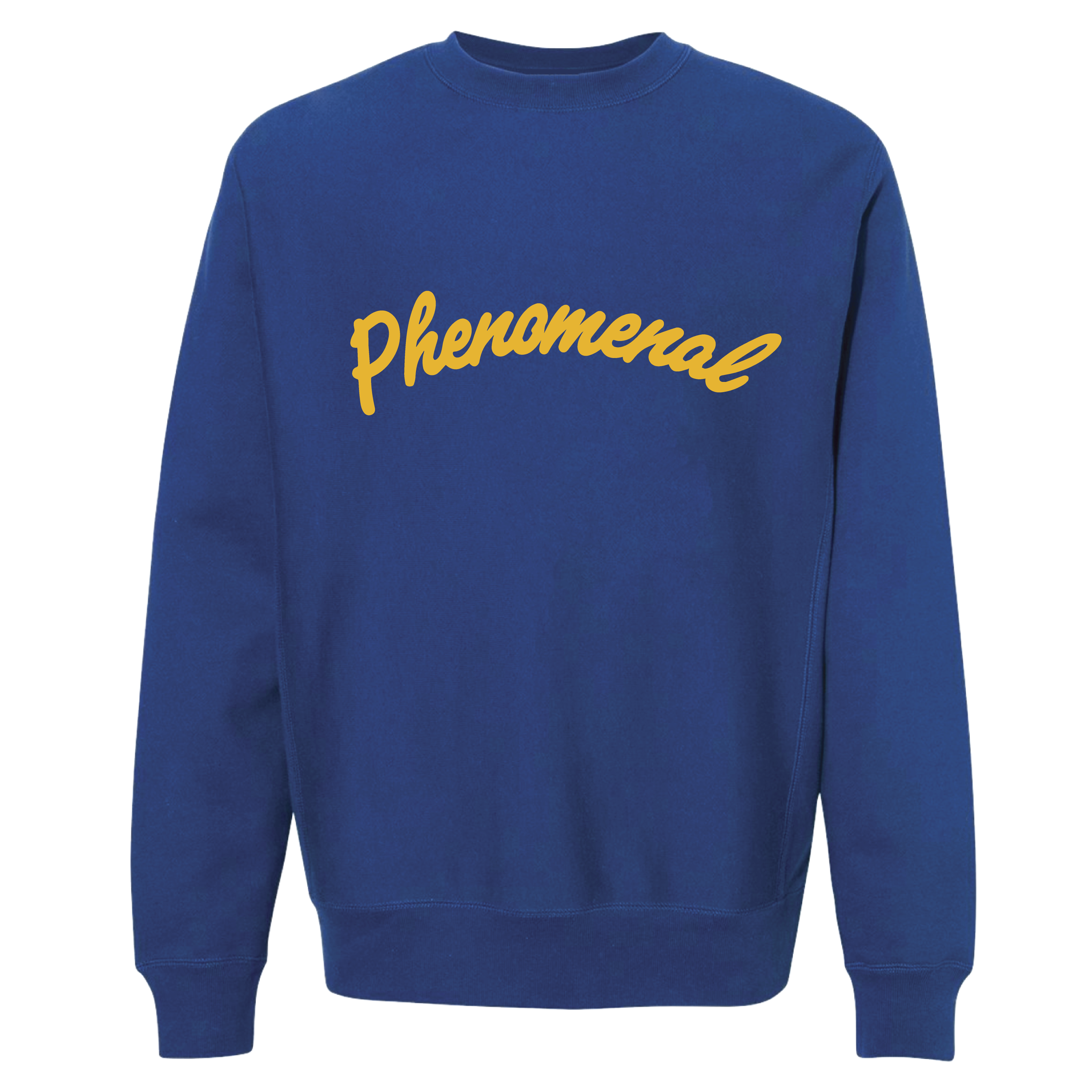 Phenomenal Sports Phenomenal x Golden State Warriors Throwback Heavyweight Crewneck Sweatshirt 3XL