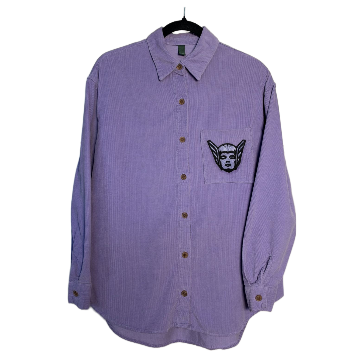 ThredUp Long Sleeve Corduroy Shirt (Thrifted)