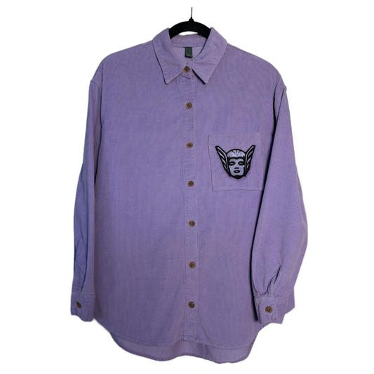 ThredUp Long Sleeve Corduroy Shirt (Thrifted)