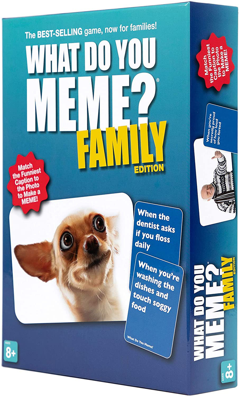 "What Do You Meme? Family Edition" Game