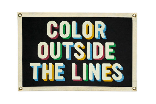 Oxford Color Outside The Lines Flag