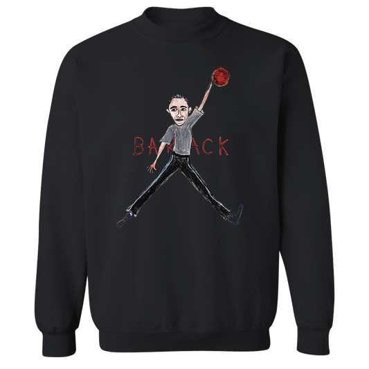 Air Barack Lightweight Crewneck Sweatshirt (Black)