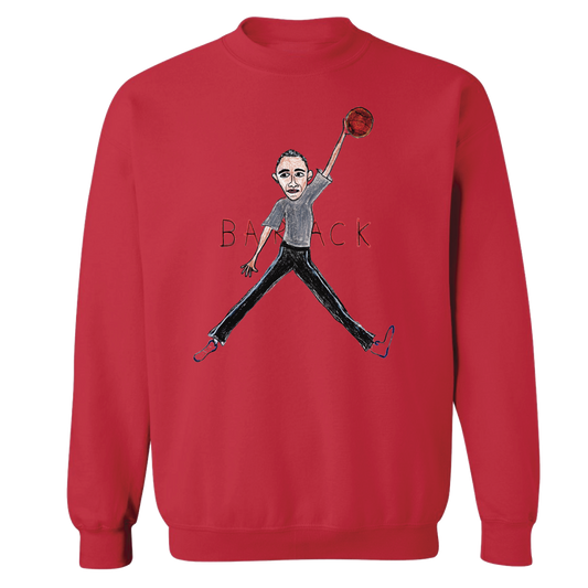 Air Barack Lightweight Crewneck Sweatshirt (Red)