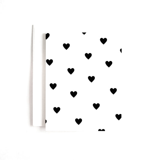 Black Hearts Boxed Cards (Set of 8)
