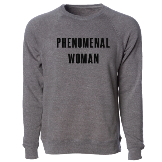 Phenomenal Woman Lightweight Crewneck Sweatshirt