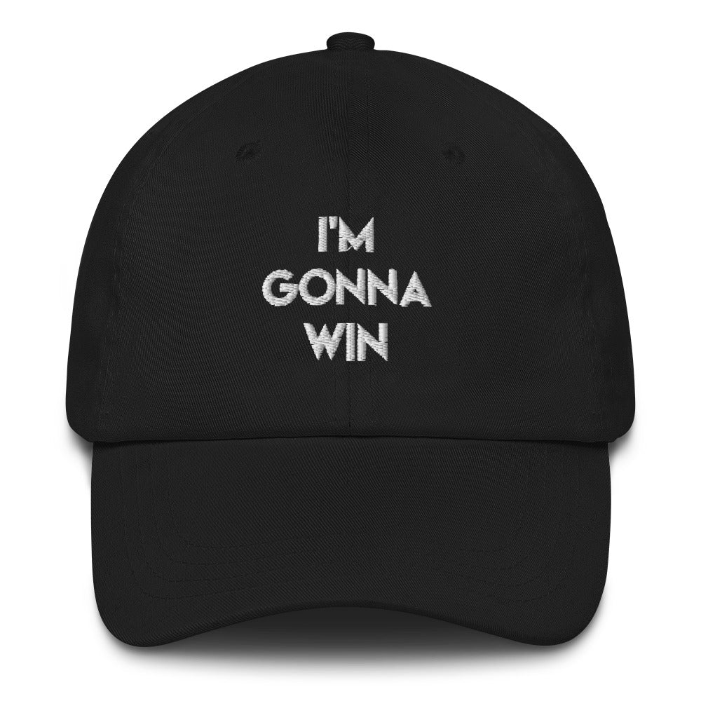 I'm Gonna Win Hat (Black)