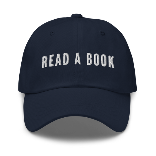 Read a Book Hat (Navy)